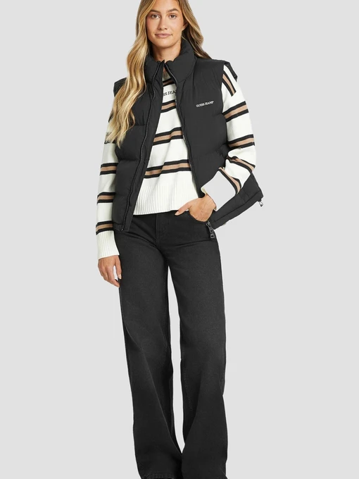 Куртки и дубленки Guess Jeans модель W4BN59.WGII2;JBLK Фото