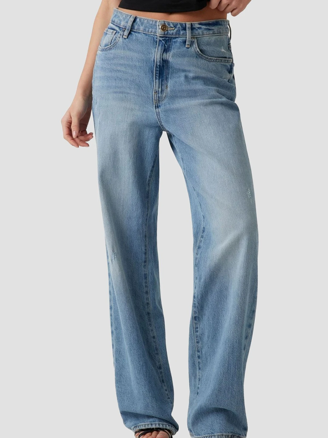 Джинсы GUESS модель W5GA1G.D4K30;CLEN Фото