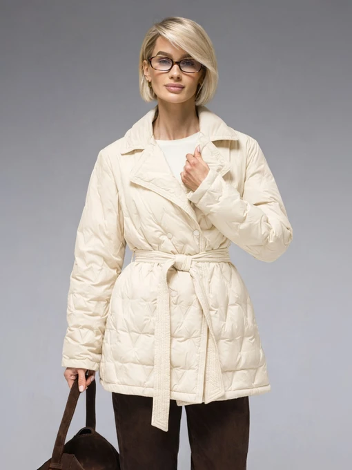 Куртки и дубленки VIVA WEAR 8900 модель 8900-milky Фото