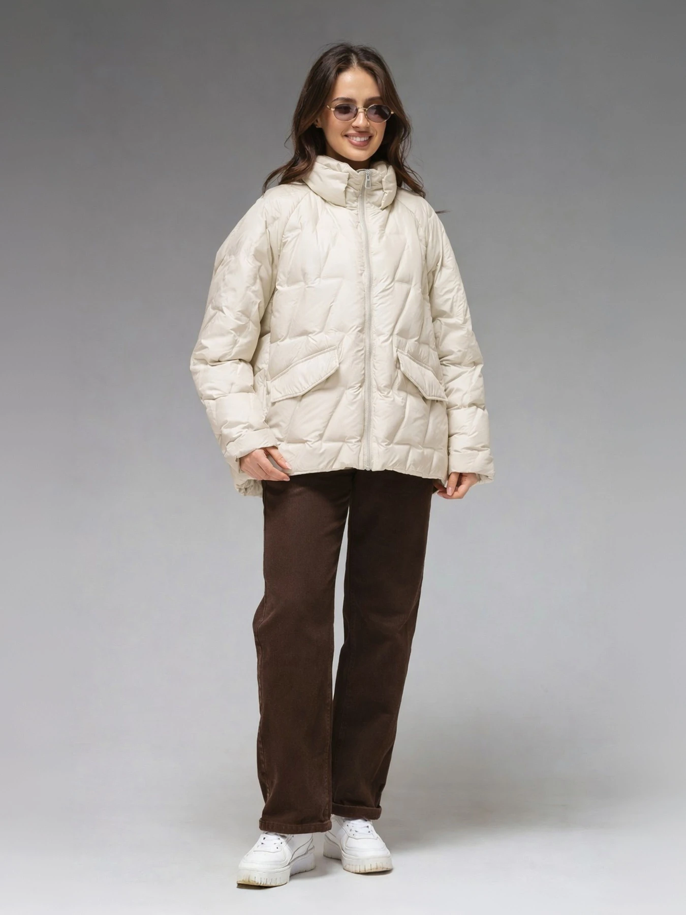 Куртки и дубленки VIVA WEAR модель 6535-milky Куртки и дубленки VIVA WEAR модель 6535-milky Фото