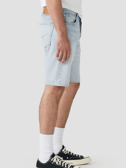 Бавовняні Чоловічі Джинсові шорти Levi's фото 2