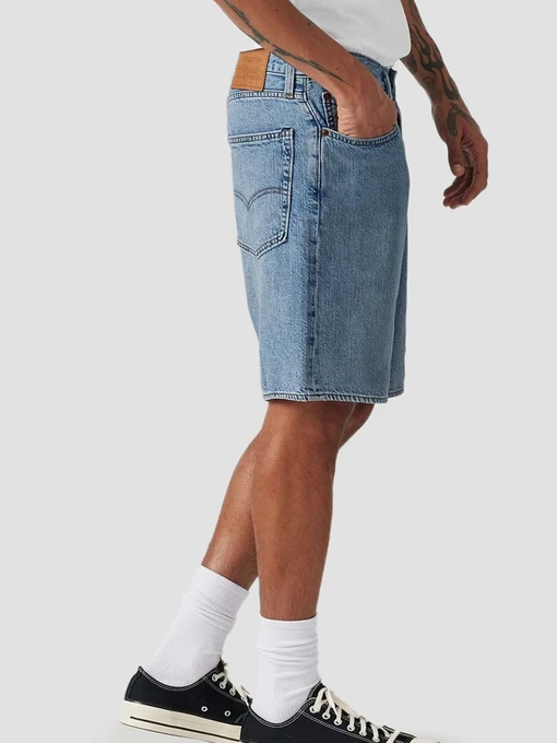 Бавовняні Чоловічі Джинсові шорти Levi's фото 3
