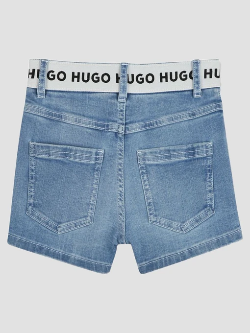 Бавовняні Дитячі Повсякденні шорти HUGO Kids фото 2