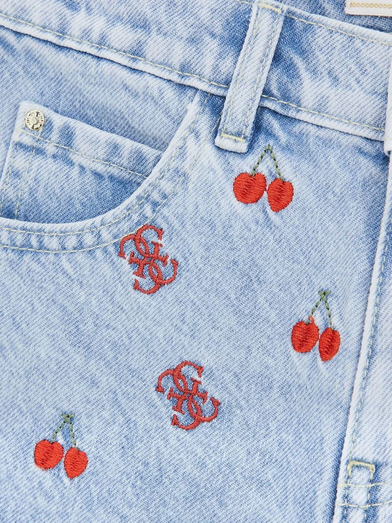 Шорты GUESS Kids модель J5GD10.D45E0;CRRY Фото