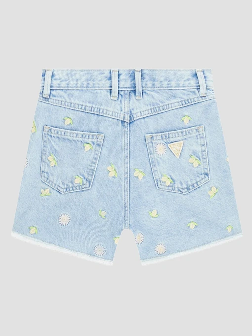 Бавовняні Дитячі Джинсові шорти GUESS Kids фото 2