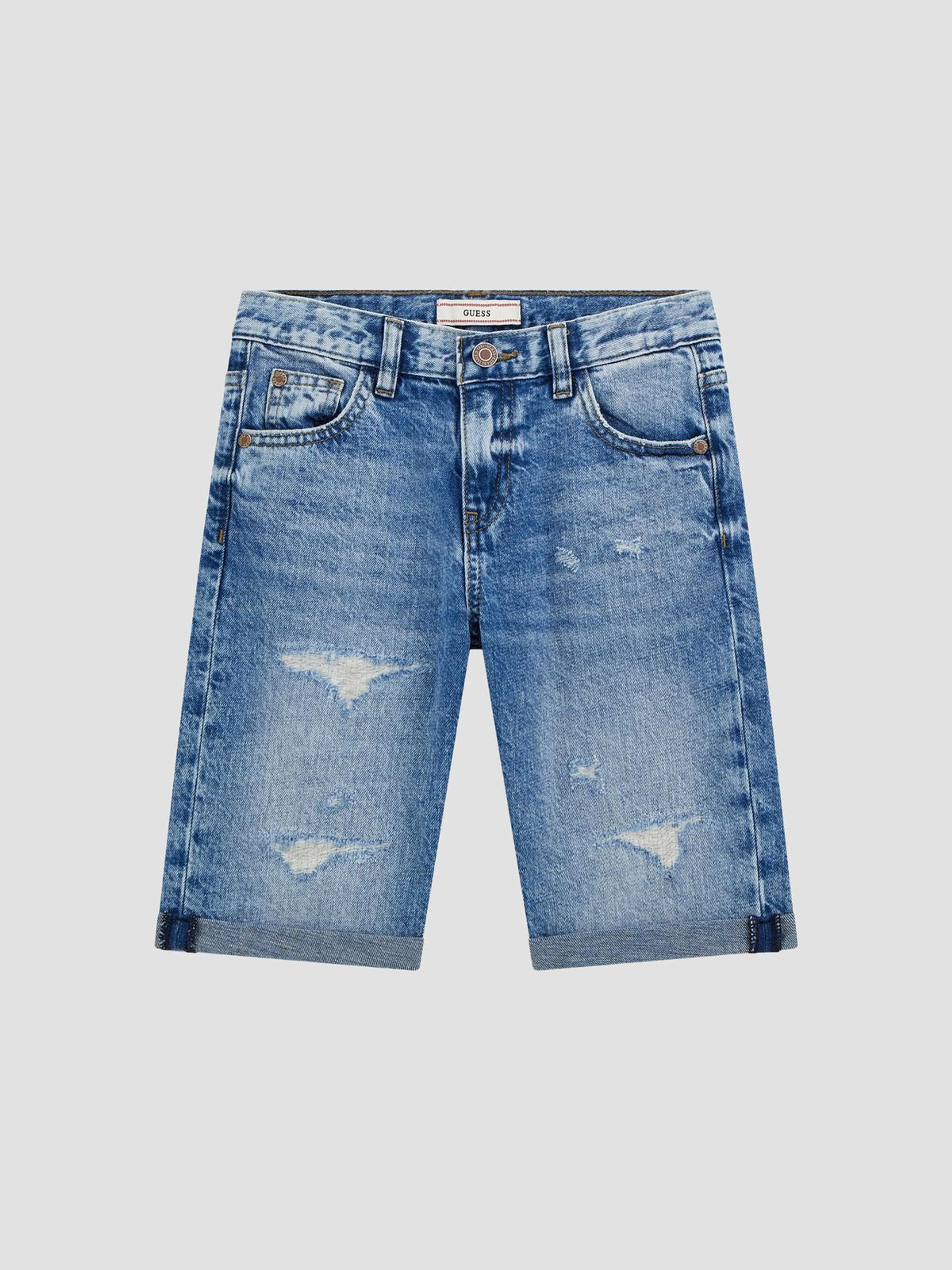 Бавовняні Дитячі Джинсові шорти GUESS Kids