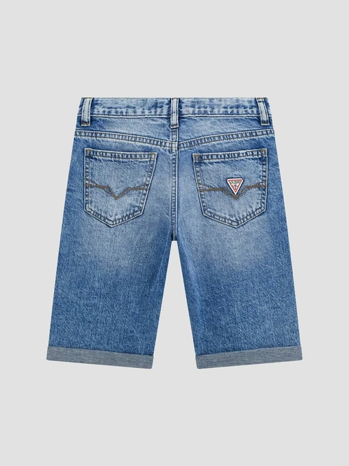Бавовняні Дитячі Джинсові шорти GUESS Kids фото 2