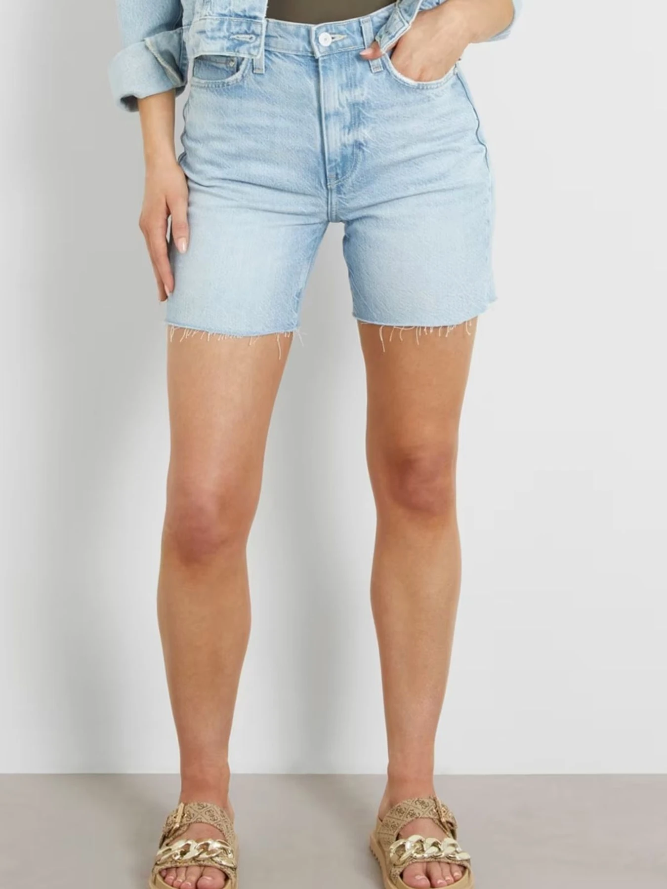 Шорти GUESS модель W4GD47.D5B66;SEAD Шорти GUESS модель W4GD47.D5B66;SEAD Фото