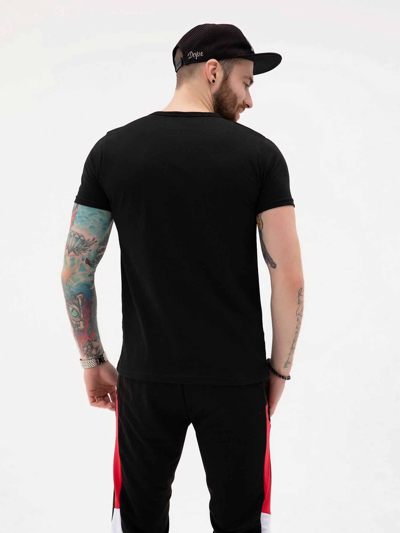 Футболки і поло ISSA Plus модель GN4-08_black Футболки і поло ISSA Plus модель GN4-08_black Фото