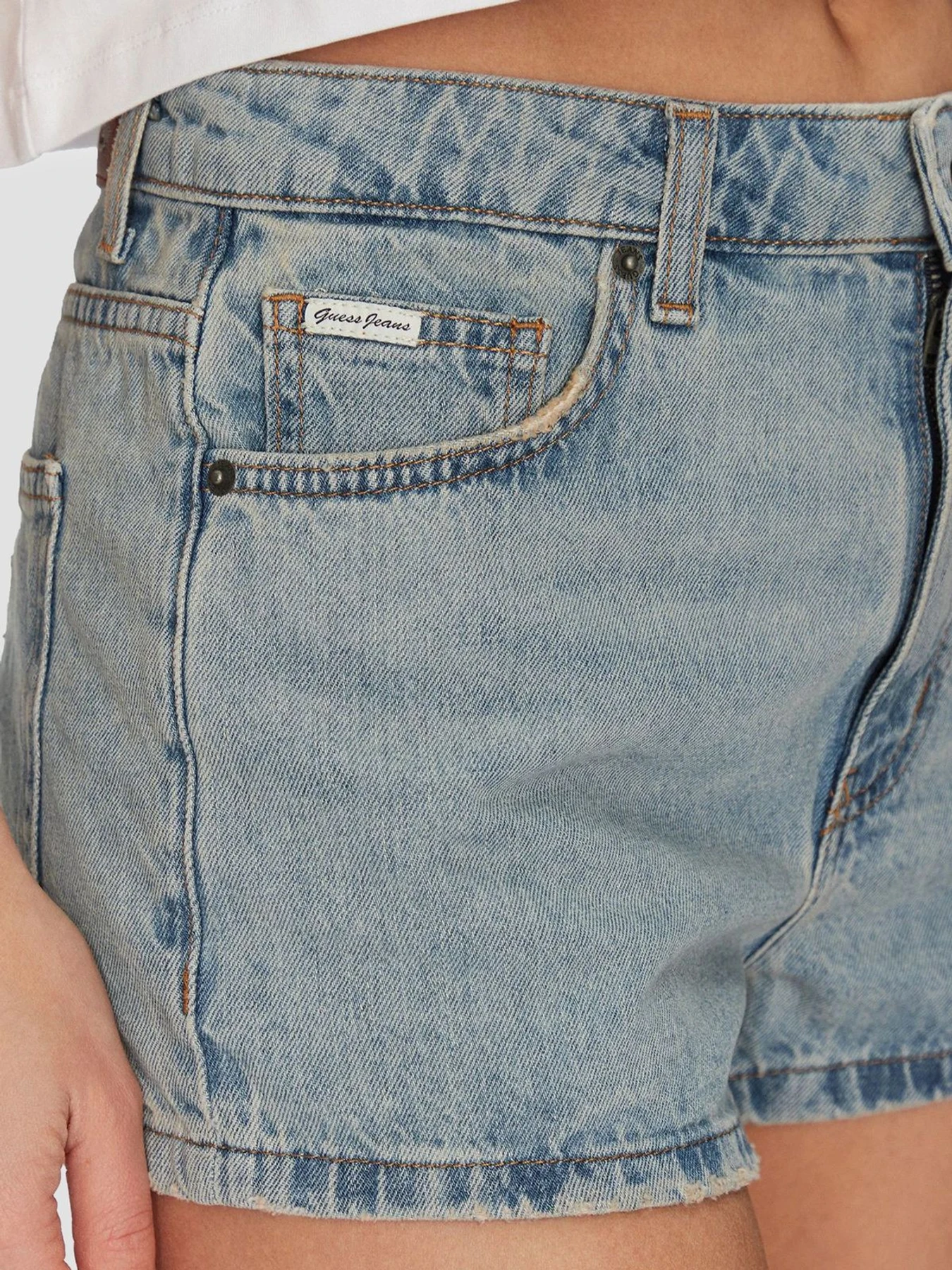 Шорты Guess Jeans модель W5GD0Y.D5O14;GAL1 Фото
