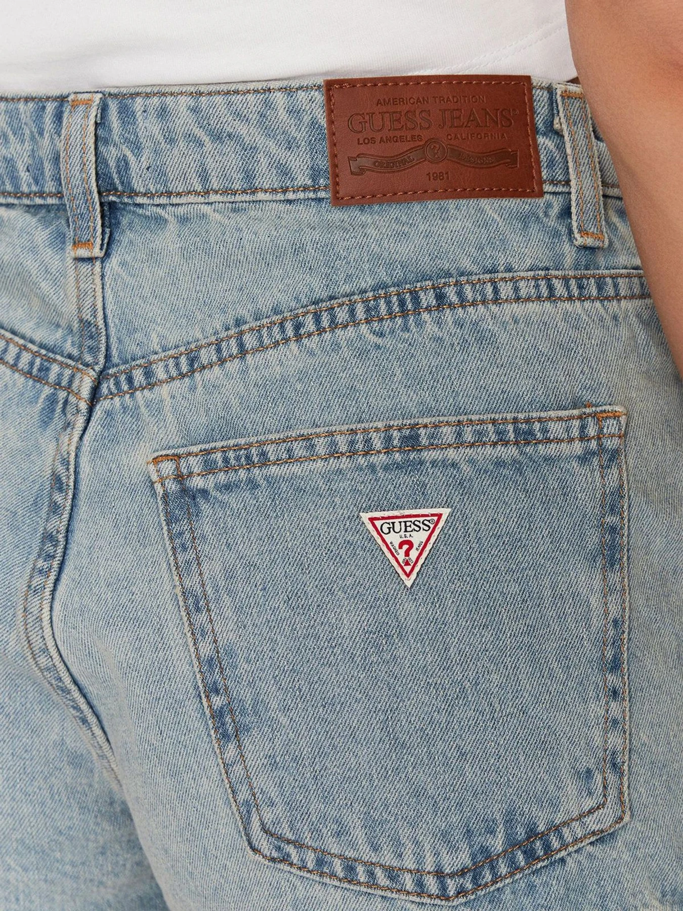 Шорты Guess Jeans модель W5GD0Y.D5O14;GAL1 Фото