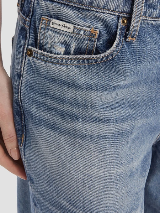 Бавовняні Жіночі Джинсові шорти Guess Jeans фото 3