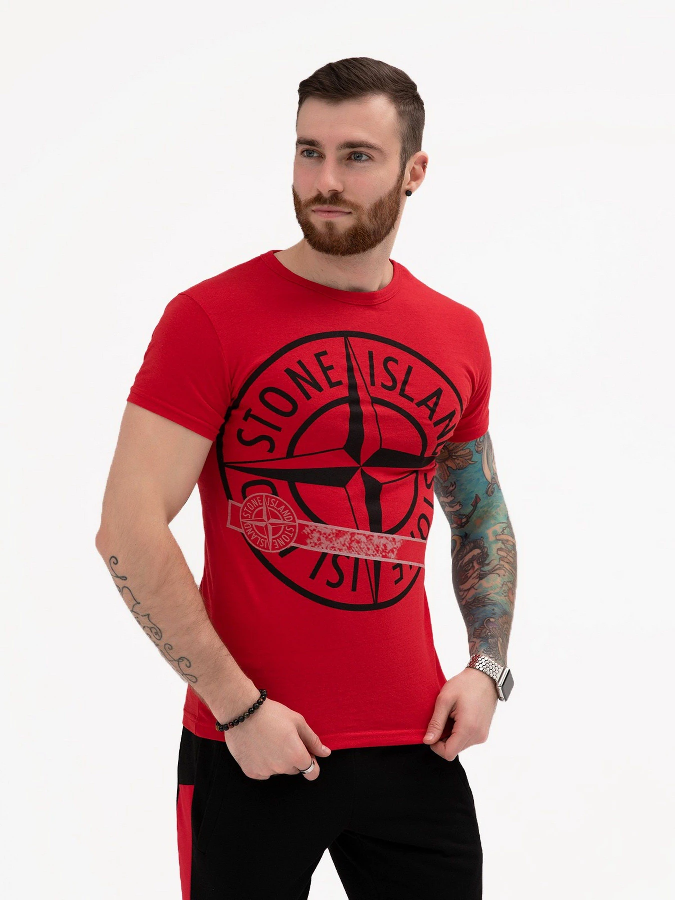 Футболки і поло ISSA Plus модель GN4-23_red Футболки і поло ISSA Plus модель GN4-23_red Фото