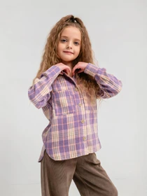 Сорочки Denchik модель dn-8578-5-foletovij Фото