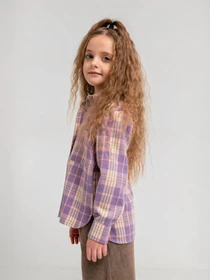 Сорочки Denchik модель dn-8578-5-foletovij Фото