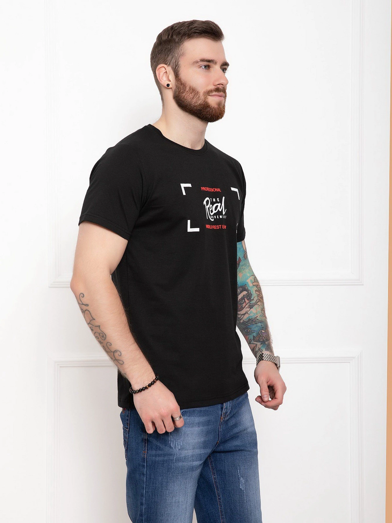 Футболки і поло ISSA Plus модель GN4-29_black Футболки і поло ISSA Plus модель GN4-29_black Фото