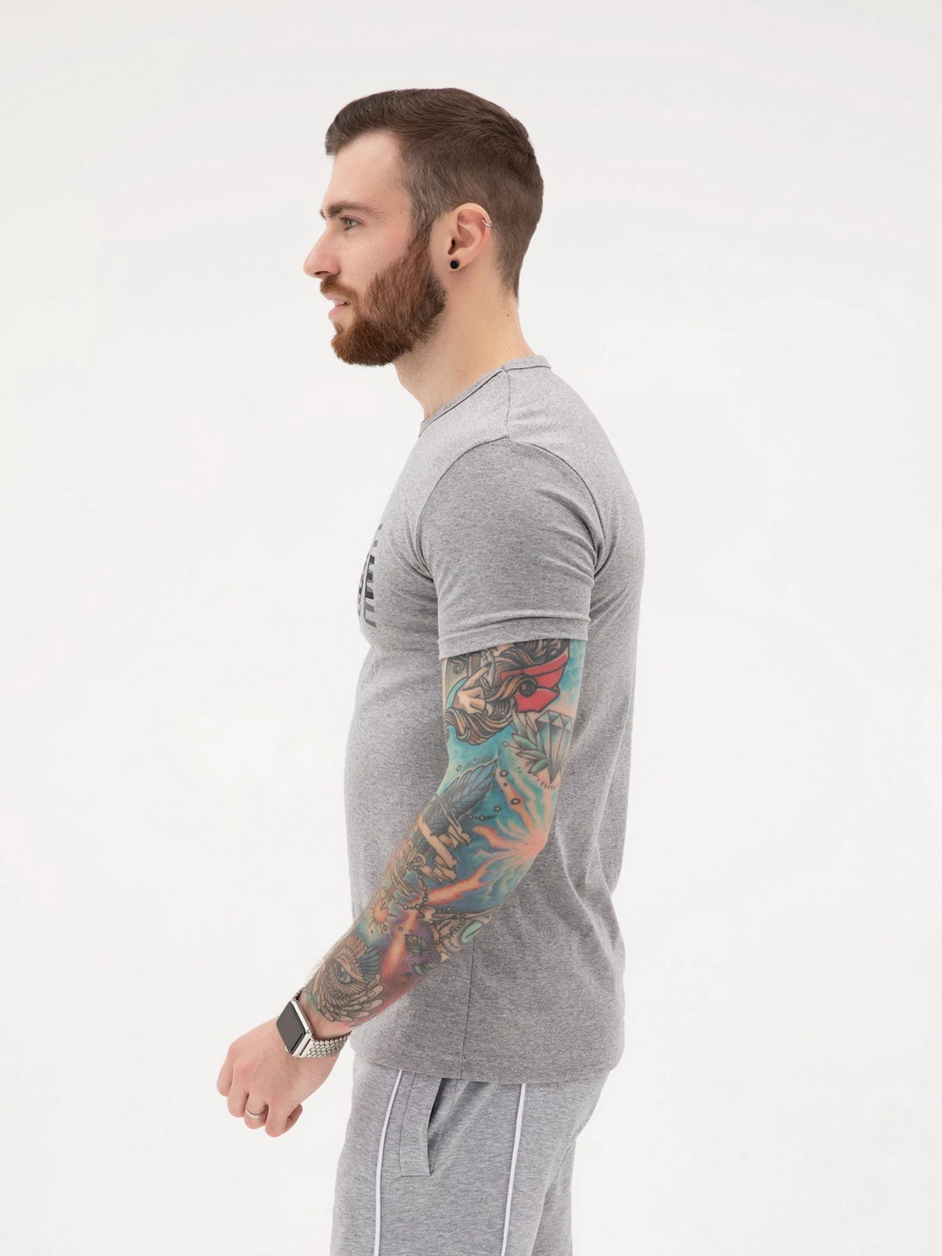 Футболки і поло ISSA Plus модель GN4-24_gray Футболки і поло ISSA Plus модель GN4-24_gray Фото