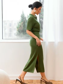 Сукні TrikoBakh модель 2928-olivkovij Фото