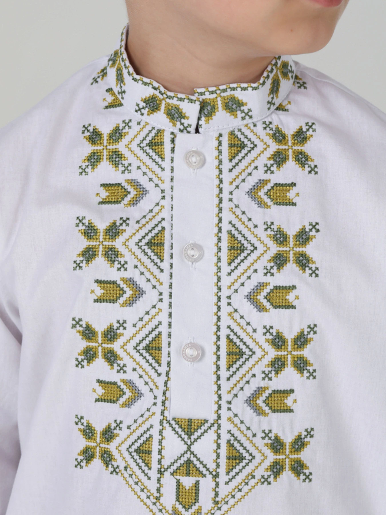 Вышиванки Folk Moda модель fm3106-blij Фото