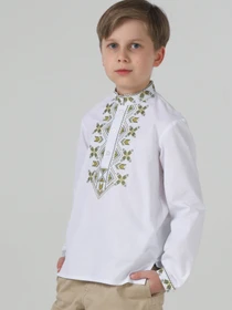 Вышиванки Folk Moda модель fm3106-blij Фото