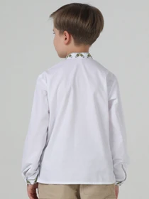 Вышиванки Folk Moda модель fm3106-blij Фото