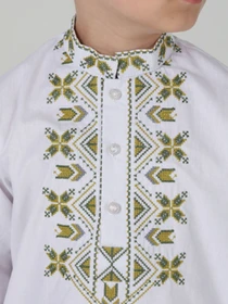 Вышиванки Folk Moda модель fm3106-blij Фото