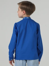 Вышиванки Folk Moda модель fm3112-sinj Фото
