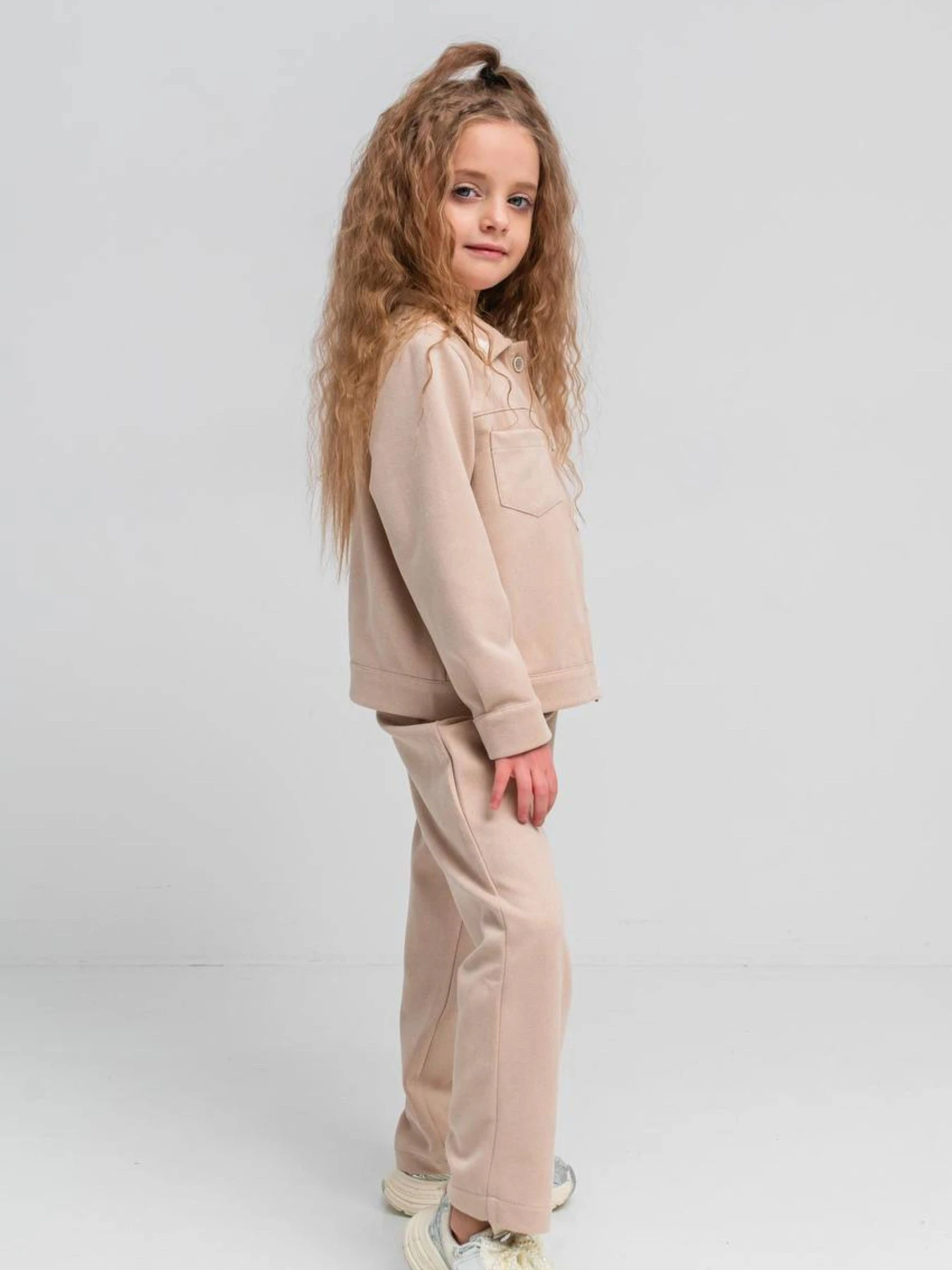 Костюмы Denchik модель dn-8580-bezhevij Костюмы Denchik модель dn-8580-bezhevij Фото