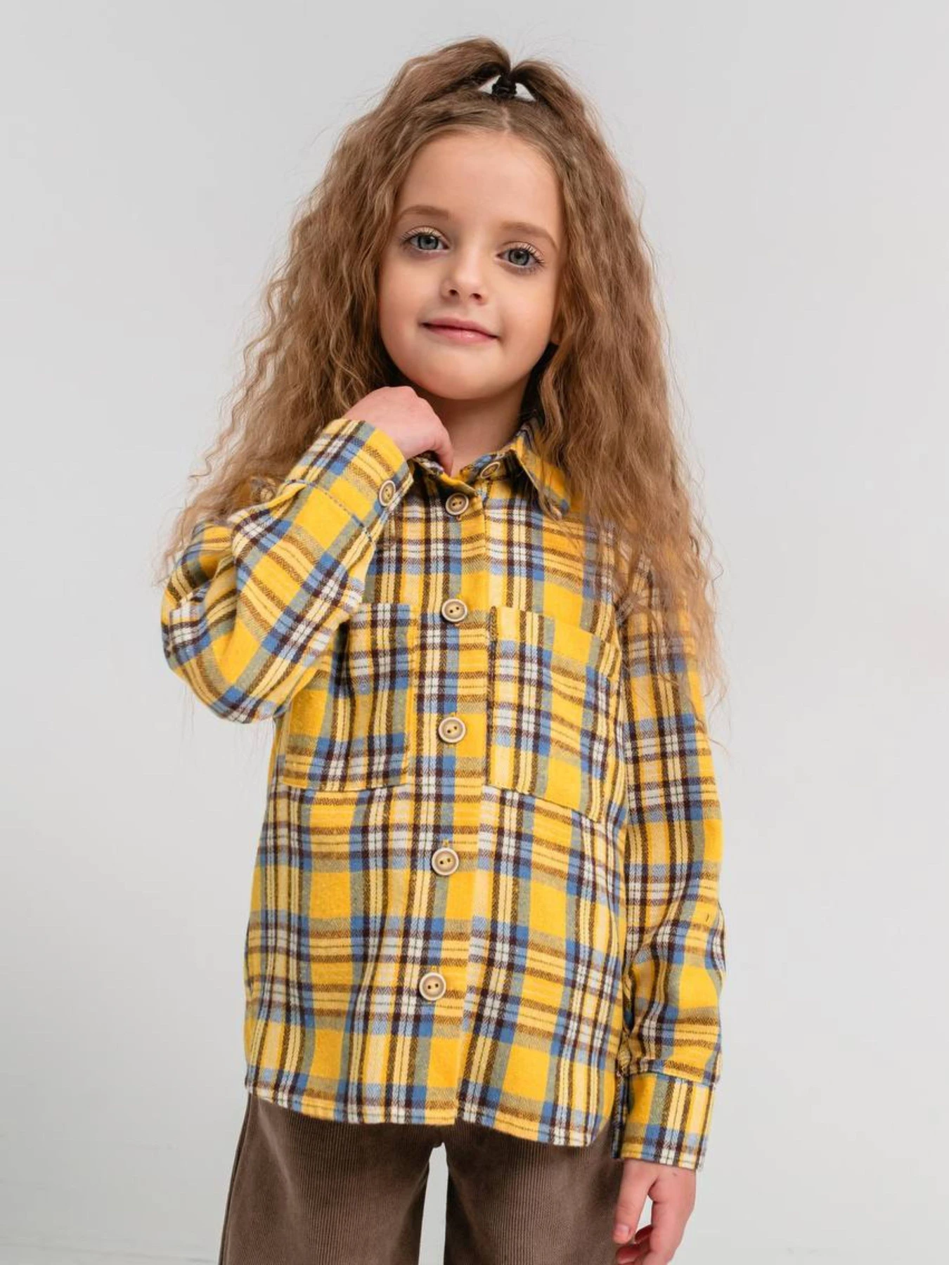 Рубашки Denchik модель dn-8578-1-zhovtij Рубашки Denchik модель dn-8578-1-zhovtij Фото