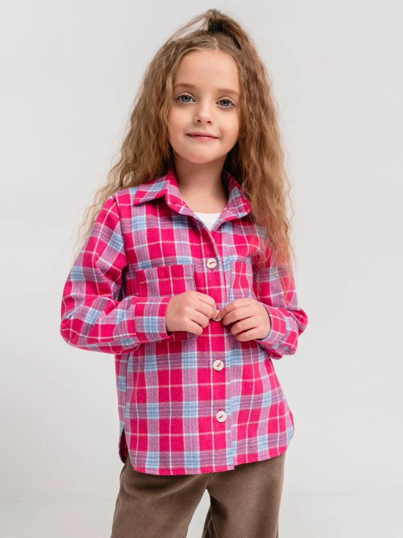 Рубашки Denchik модель dn-8578-chervonij Рубашки Denchik модель dn-8578-chervonij Фото