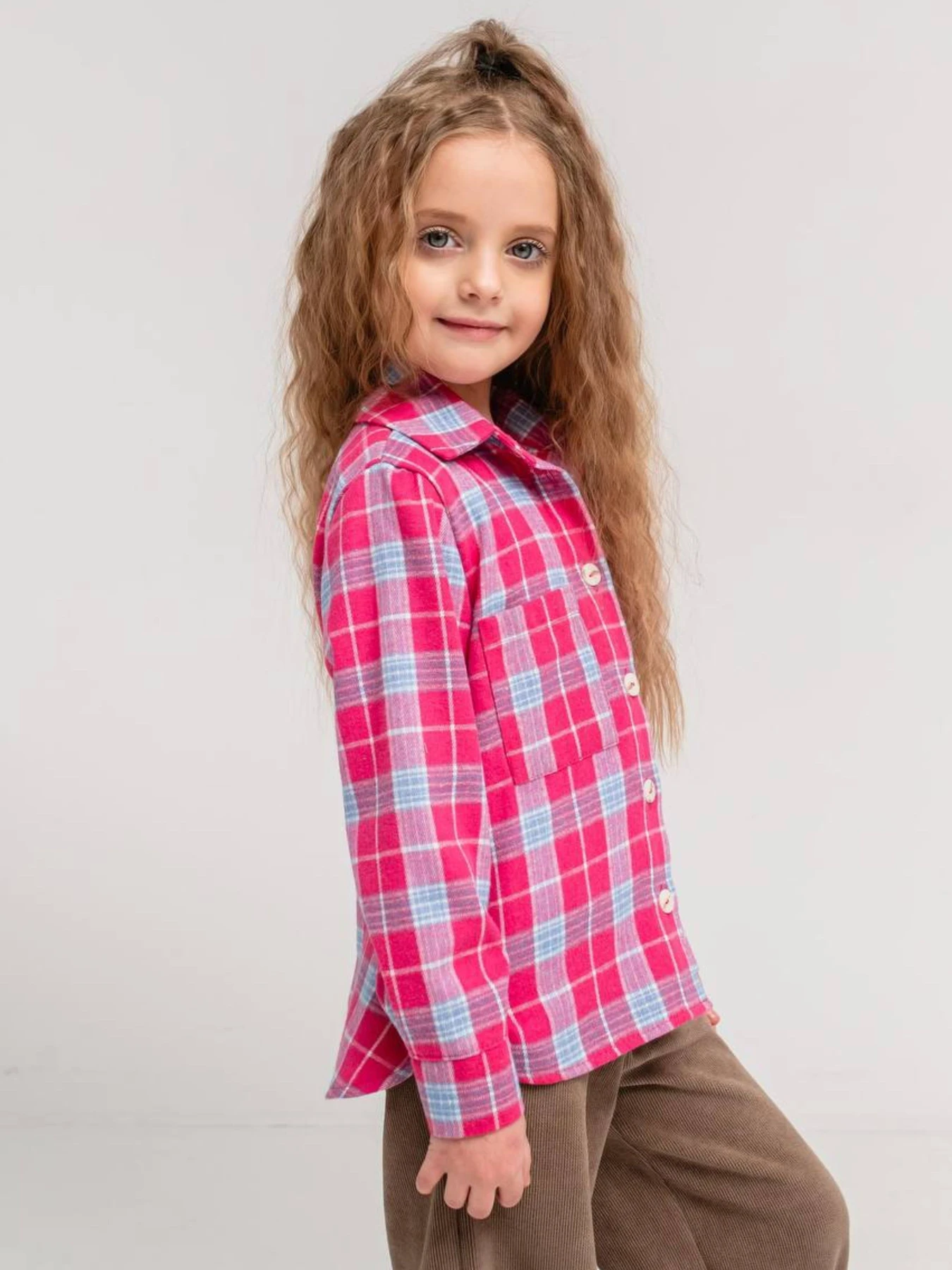 Рубашки Denchik модель dn-8578-chervonij Рубашки Denchik модель dn-8578-chervonij Фото
