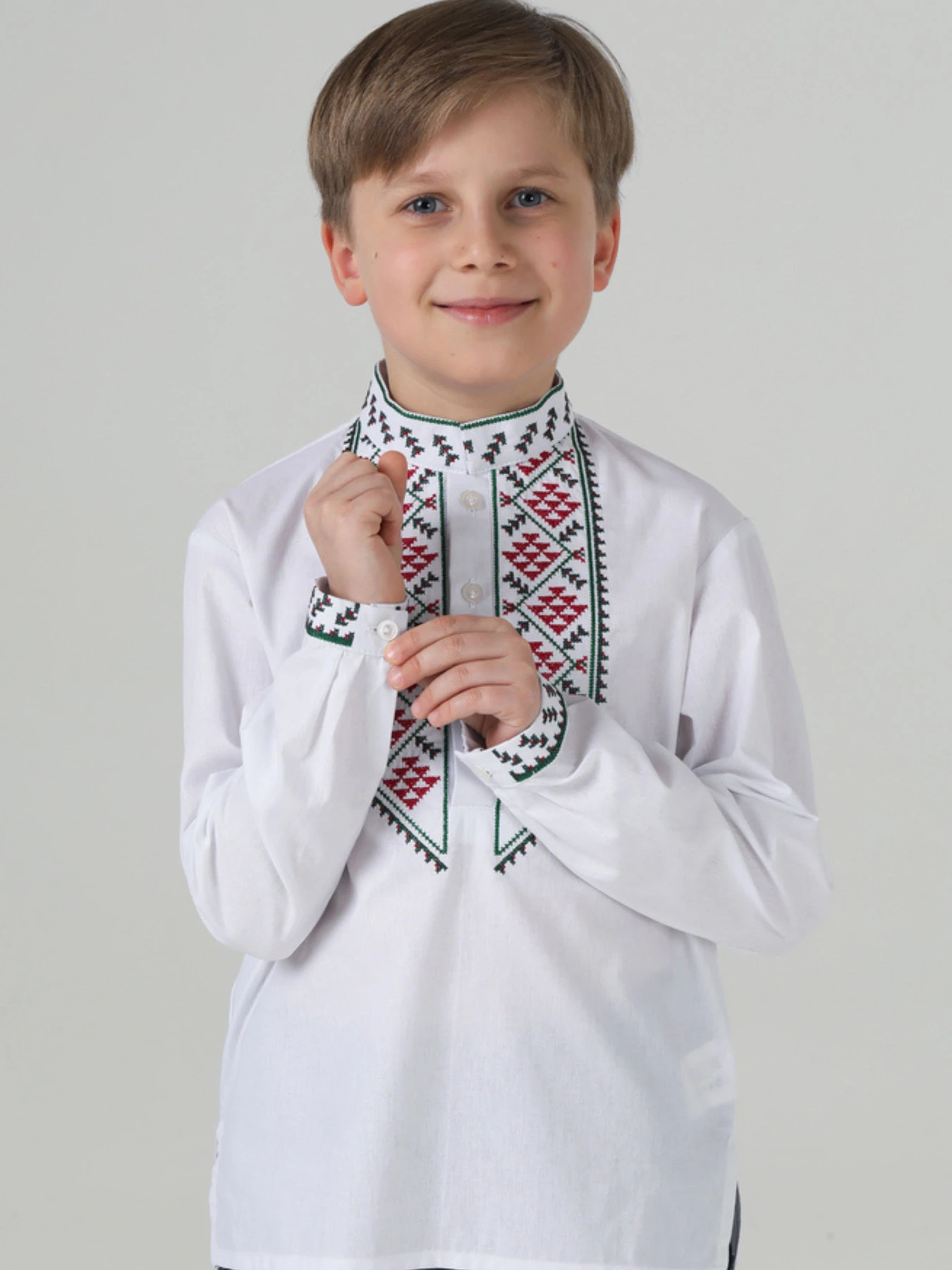Вышиванки Folk Moda модель fm3099-blij Вышиванки Folk Moda модель fm3099-blij Фото