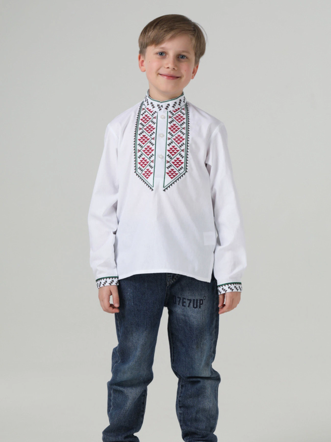 Вышиванки Folk Moda модель fm3099-blij Вышиванки Folk Moda модель fm3099-blij Фото