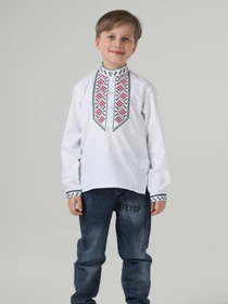 Вышиванки Folk Moda модель fm3099-blij Фото