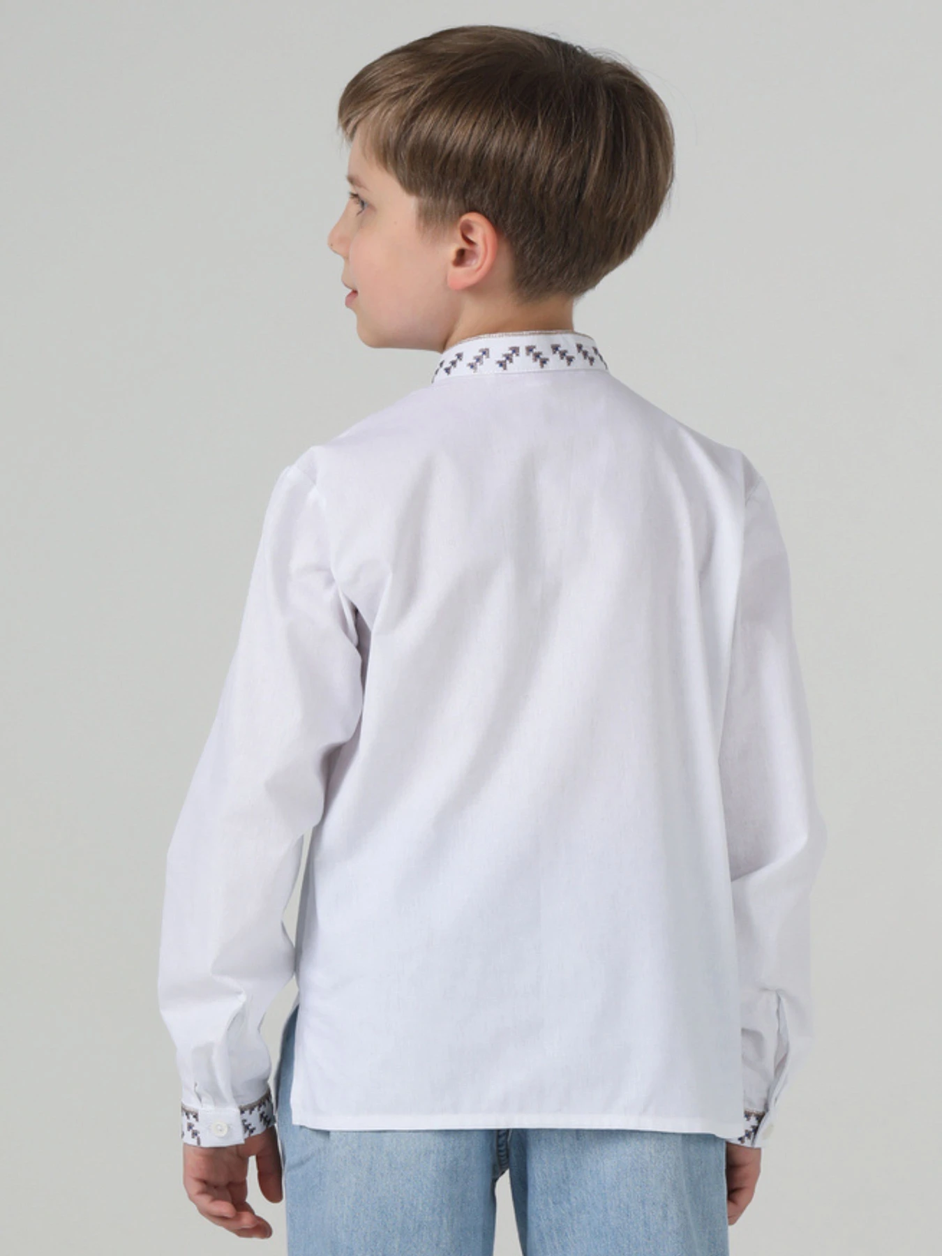Вышиванки Folk Moda модель fm3097-blij Вышиванки Folk Moda модель fm3097-blij Фото