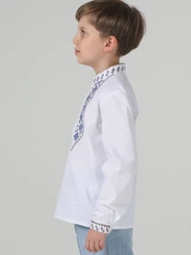 Вышиванки Folk Moda модель fm3097-blij Фото