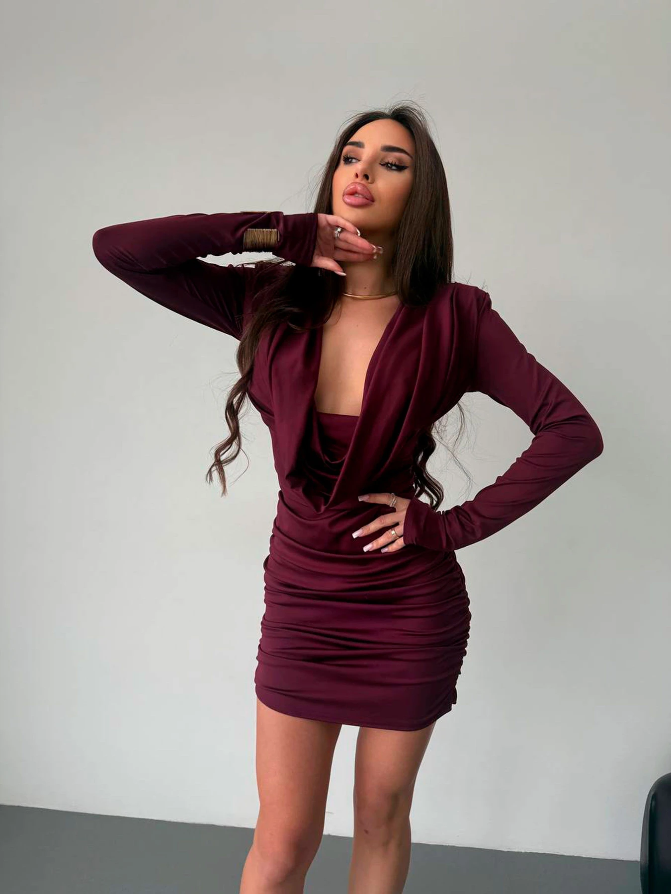 Сукні Uaclothes модель like16474-bordovj Сукні Uaclothes модель like16474-bordovj Фото