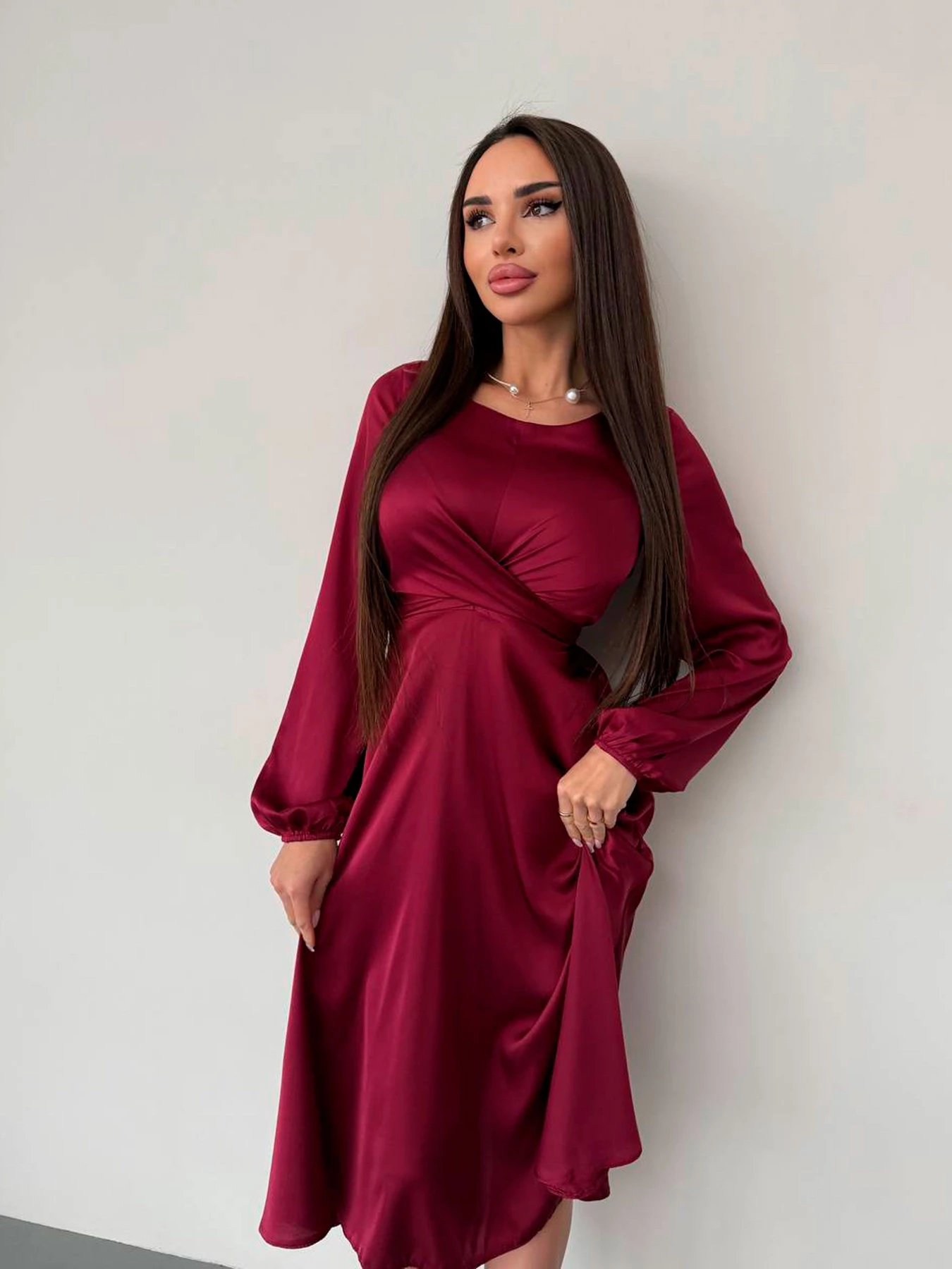 Сукні Uaclothes модель like16472-bordovj Сукні Uaclothes модель like16472-bordovj Фото