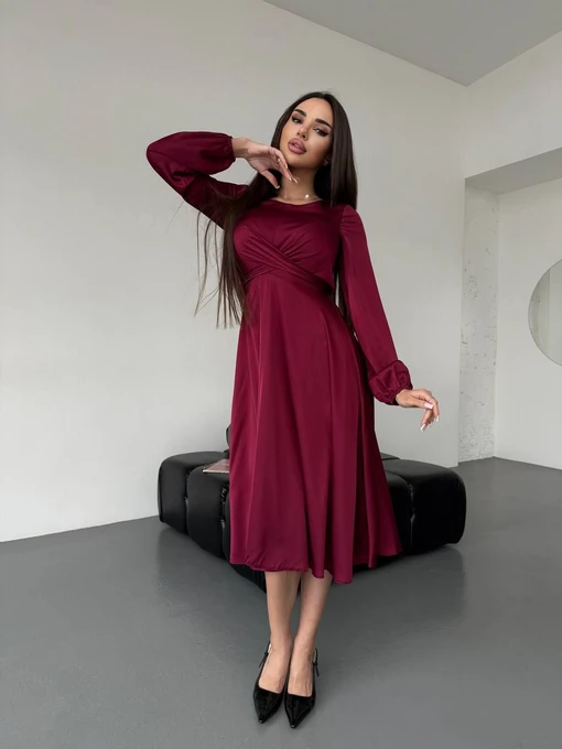 Сукні Uaclothes модель like16472-bordovj Фото