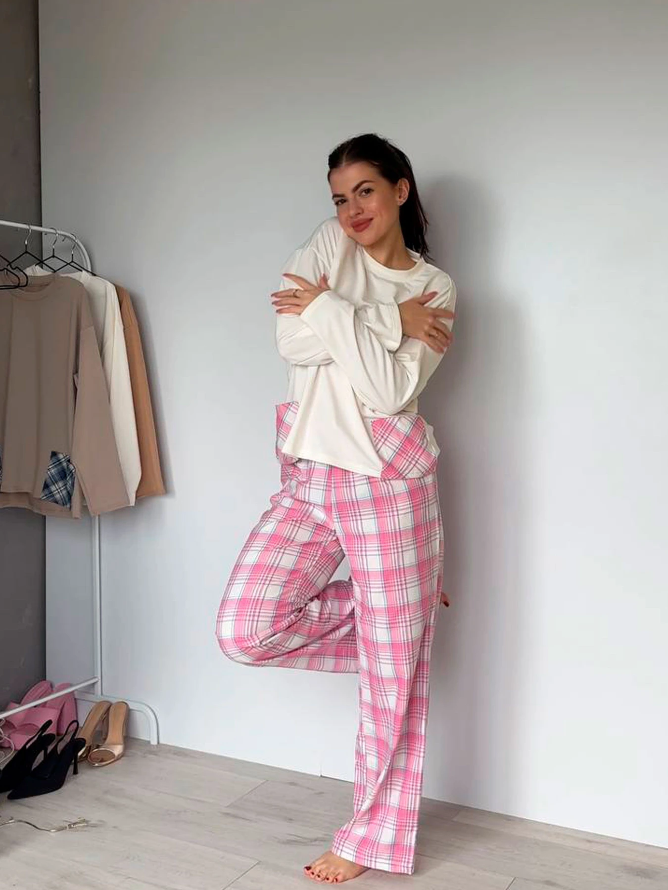Одежда для дома и сна Uaclothes модель like16380-rozovj Одежда для дома и сна Uaclothes модель like16380-rozovj Фото