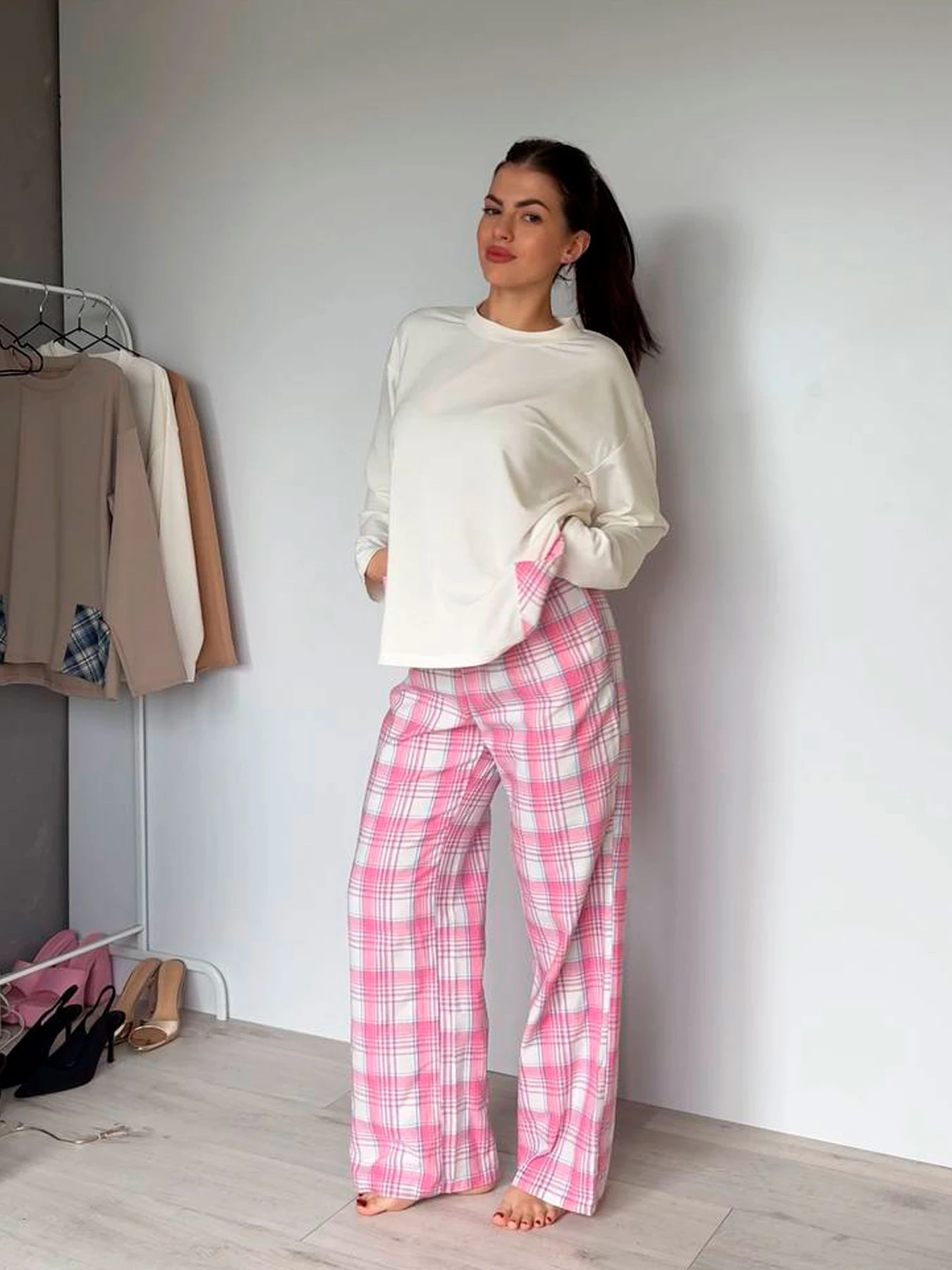 Одежда для дома и сна Uaclothes модель like16380-rozovj Одежда для дома и сна Uaclothes модель like16380-rozovj Фото