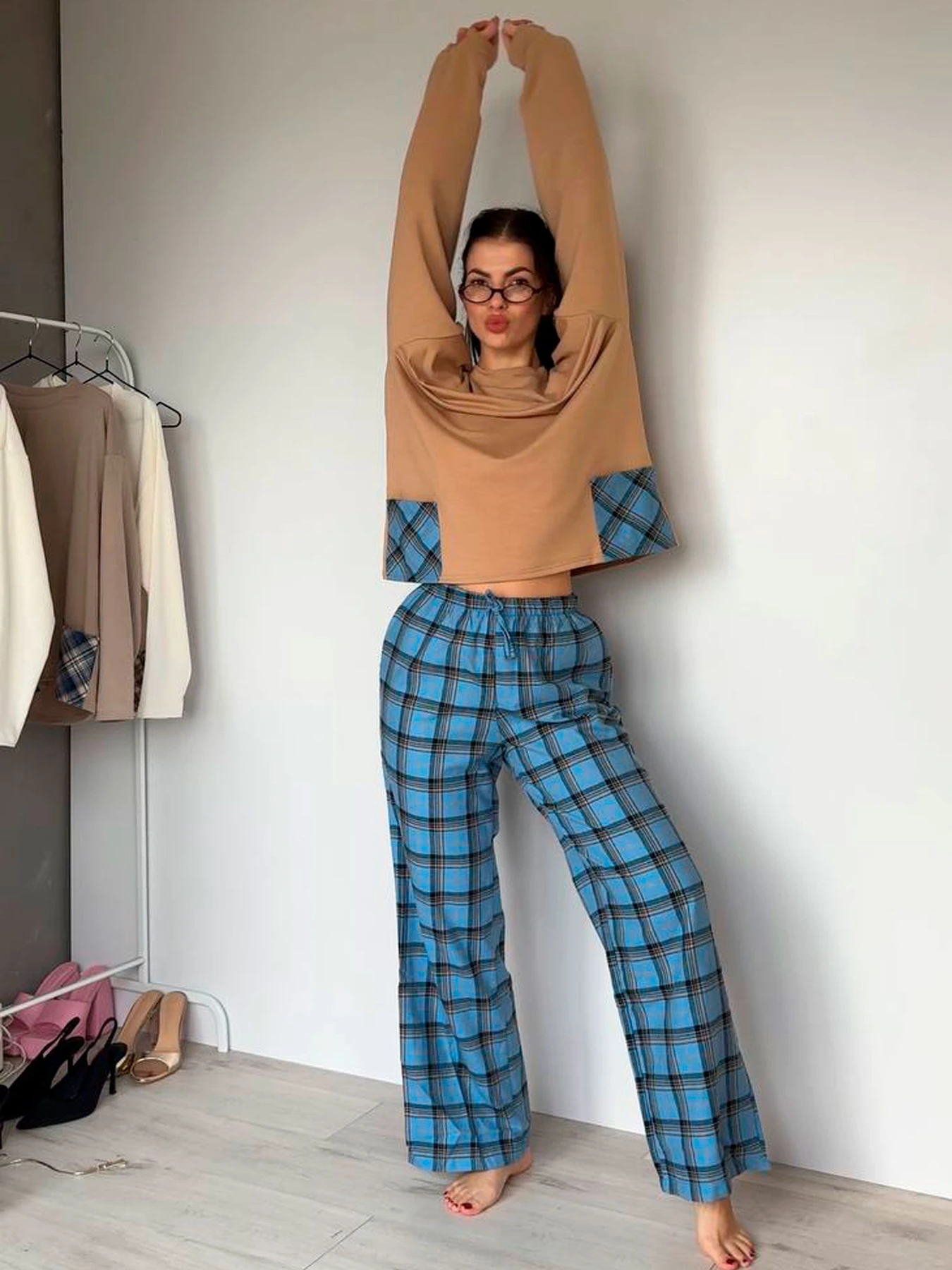 Одежда для дома и сна Uaclothes модель like16380-goluboj Одежда для дома и сна Uaclothes модель like16380-goluboj Фото
