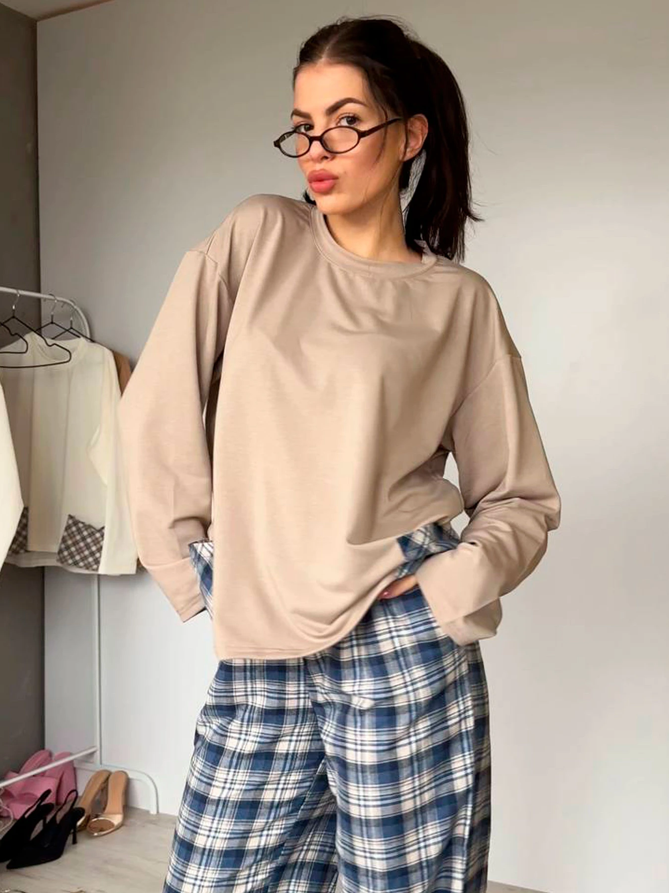 Одежда для дома и сна Uaclothes модель like16380-sinij Одежда для дома и сна Uaclothes модель like16380-sinij Фото