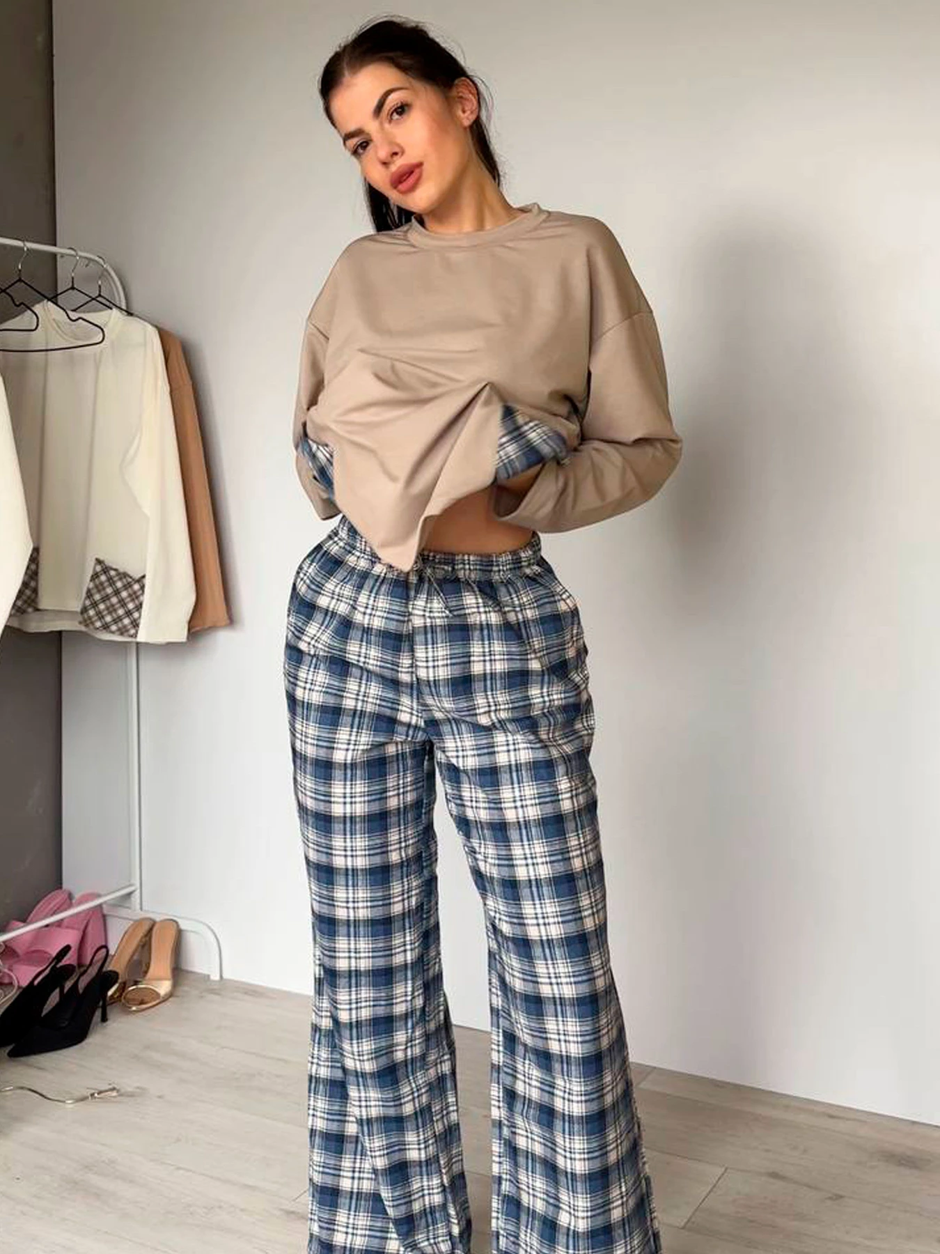 Одежда для дома и сна Uaclothes модель like16380-sinij Одежда для дома и сна Uaclothes модель like16380-sinij Фото
