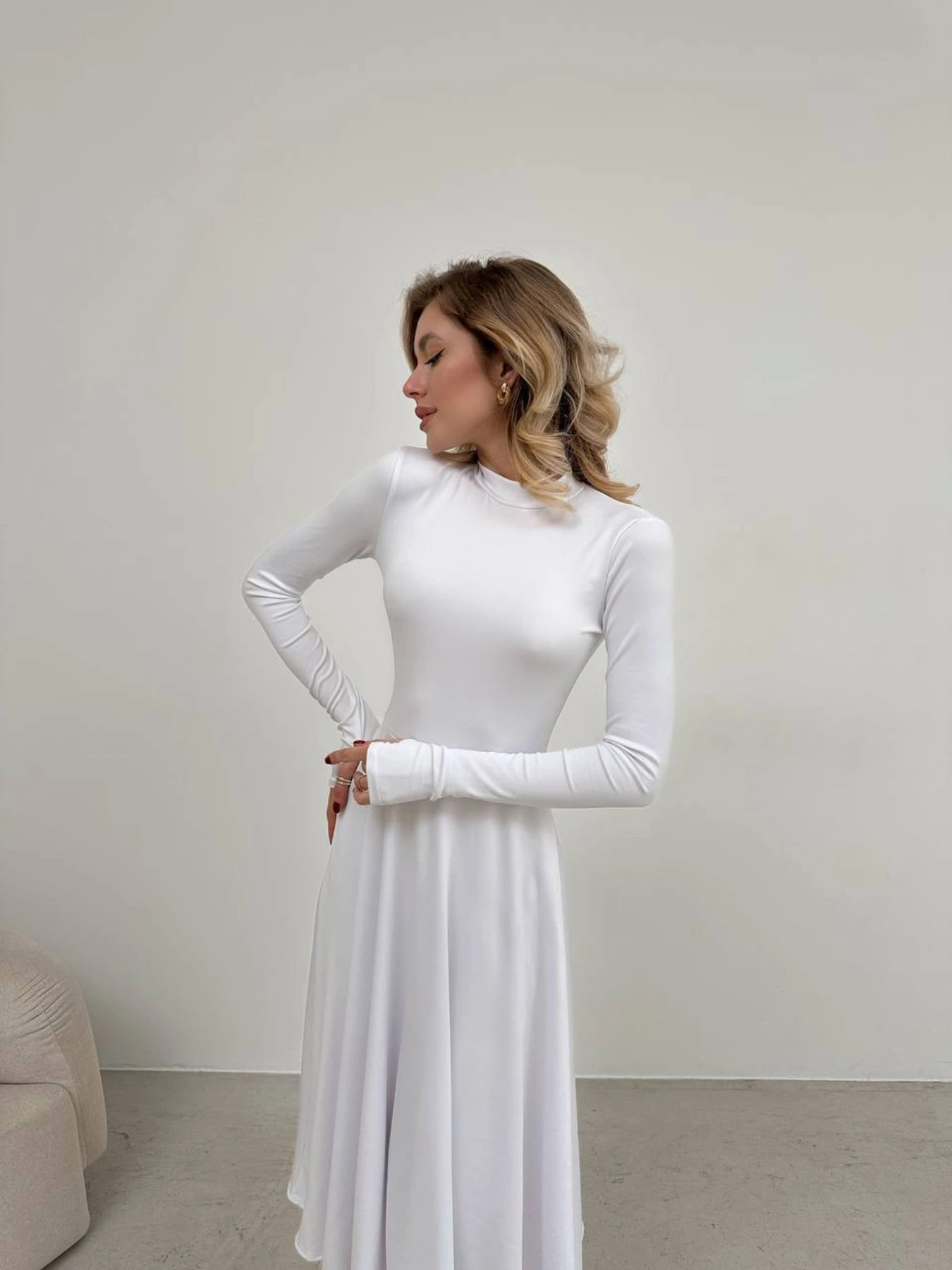 Платья Uaclothes модель like16373-belj Платья Uaclothes модель like16373-belj Фото