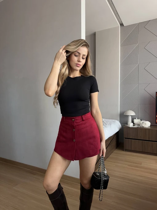 Спідниці Uaclothes модель like16370-bordovj Фото