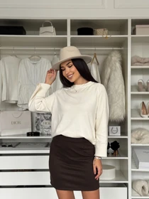 Спідниці Uaclothes модель like16369-korichnevj Фото