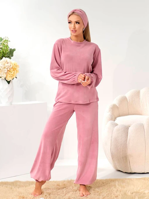 Одяг для дому та сну Uaclothes модель like16361-pudrovj Фото