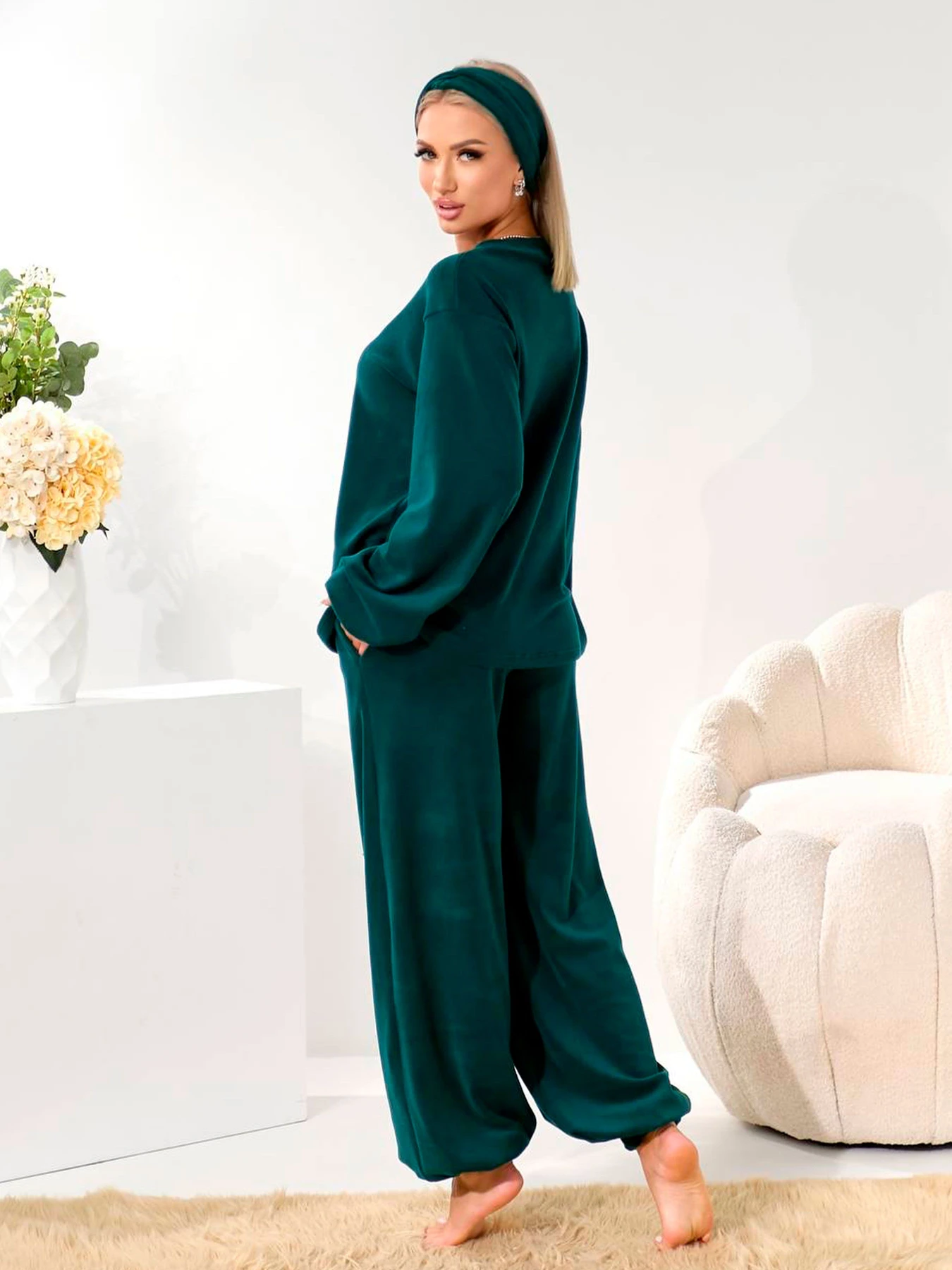 Одежда для дома и сна Uaclothes модель like16361-izumrudnj Одежда для дома и сна Uaclothes модель like16361-izumrudnj Фото