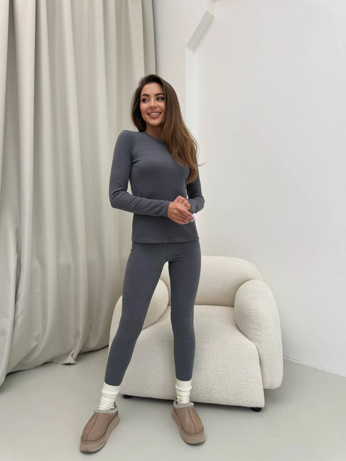 Нижнее белье Uaclothes модель like16202-grafitovj Нижнее белье Uaclothes модель like16202-grafitovj Фото